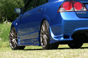 Aero BOMEX para Honda Civic Type R FD2 miniatura 3
