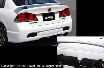 Bodykit C-West N1 para Honda Civic Type R FD2 miniatura 3