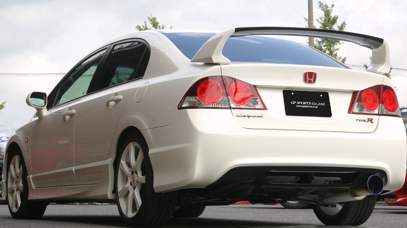 Escape GP Sports EXAS EVO Tune desde catalizador para Honda Civic Type R FD2 miniatura 3