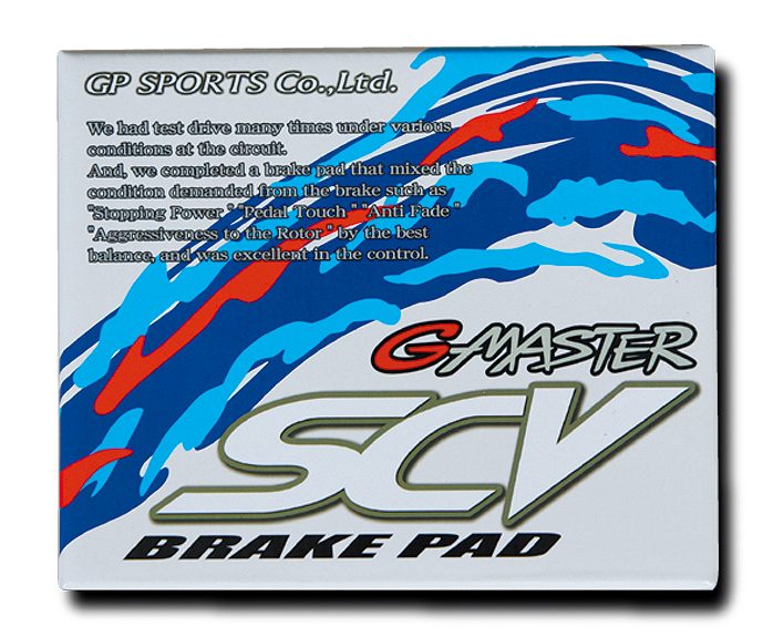 Pastillas de freno GP Sports G-MASTER SCV para Honda Integra Type R DC5