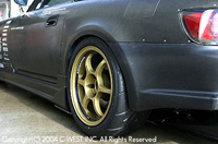 Aletas y ensanches C-West para Honda S2000 miniatura 2