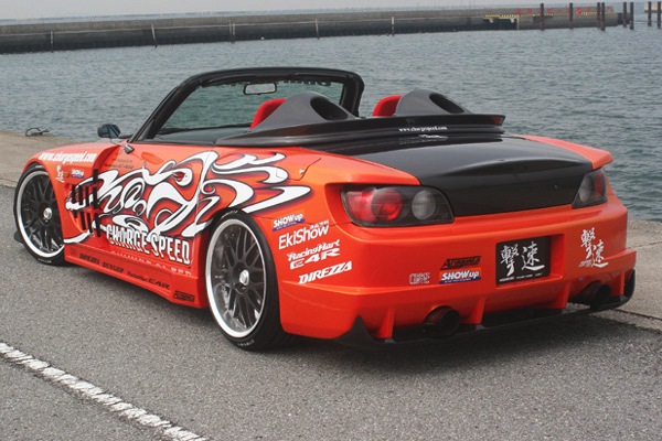 Kit widebody Super GT Style ChargeSpeed para S2000 AP1/AP2 miniatura 7
