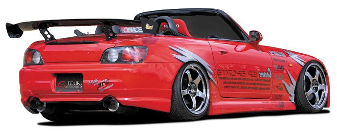 Aero GP Sports G-FOUR para Honda S2000 AP1 miniatura 2