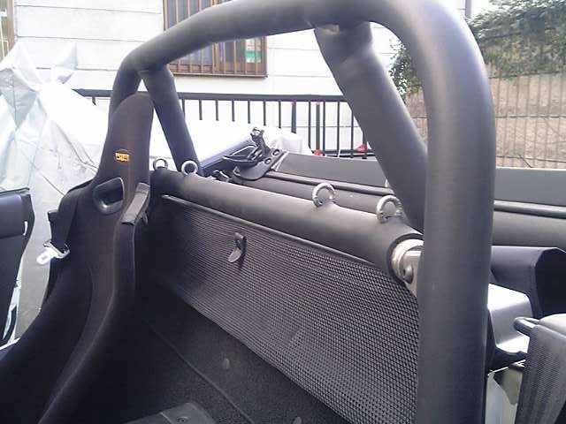 Jaula antivuelco Saito Rollcage - Capota blanda / hardtop para Roadster NB miniatura 6
