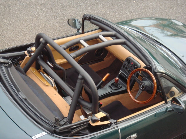 Jaula antivuelco Saito Rollcage - Capota blanda / hardtop para Roadster NB miniatura 7