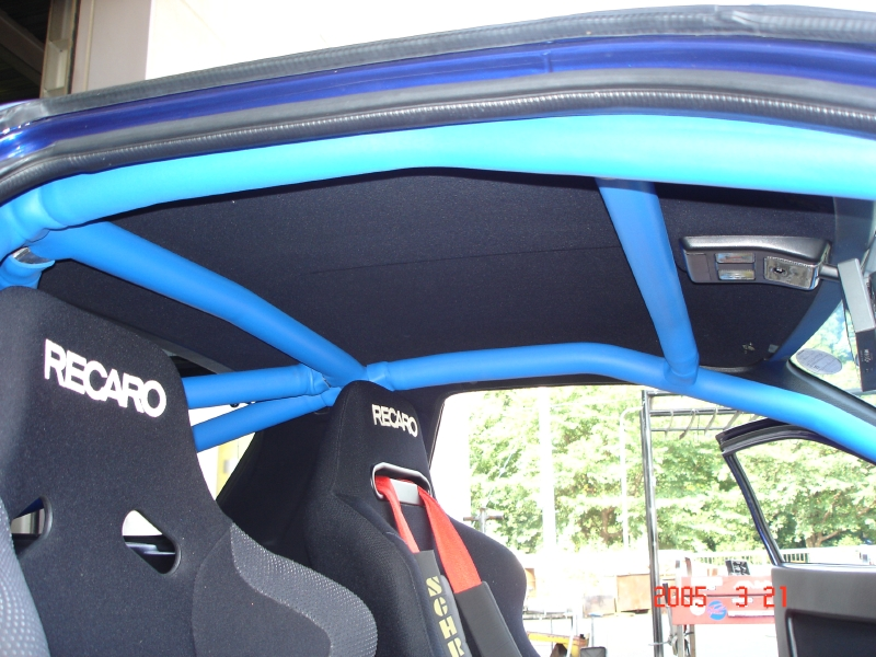 Jaula antivuelco Saito Rollcage para RX-7 FC3S miniatura 5