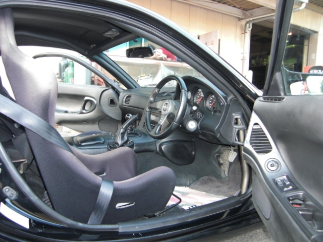 Jaula antivuelco Saito Rollcage - Dash Through - Trunk Through para RX-7 FD3S miniatura 1