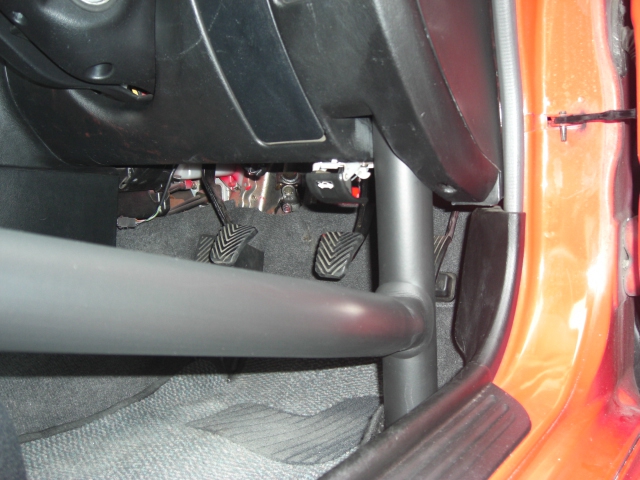 Jaula antivuelco Saito Rollcage Dash Through para Lancer Evolution CP9A miniatura 2