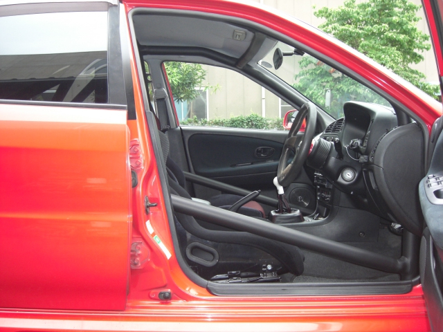 Jaula antivuelco Saito Rollcage Dash Through para Lancer Evolution CP9A miniatura 4