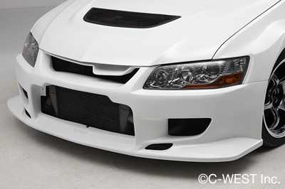 Bodykit C-West GT-Type para Mitsubishi Lancer Evolution CT9A miniatura 1