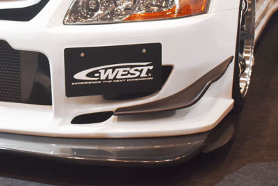 Bodykit C-West GT-Type para Mitsubishi Lancer Evolution CT9A miniatura 2