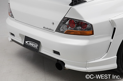 Bodykit C-West GT-Type para Mitsubishi Lancer Evolution CT9A miniatura 4