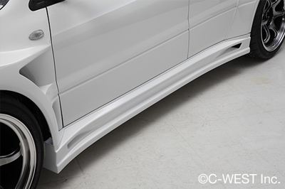 Bodykit C-West GT-Type para Mitsubishi Lancer Evolution CT9A miniatura 6