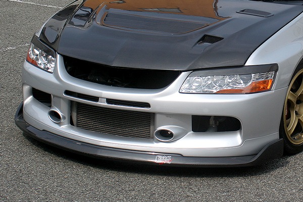 ChargeSpeed Aero Bottom Line para Mitsubishi Lancer Evolution IX CT9A EVO IX miniatura 2
