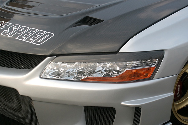 ChargeSpeed Aero Bottom Line para Mitsubishi Lancer Evolution IX CT9A EVO IX miniatura 4