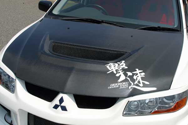 ChargeSpeed Aero Bottom Line para Mitsubishi Lancer Evolution IX CT9A EVO IX miniatura 6