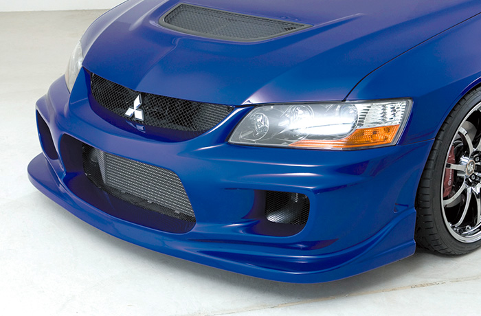 Bodykit INGS N-SPEC para Lancer Evolution VIII CT9A miniatura 3