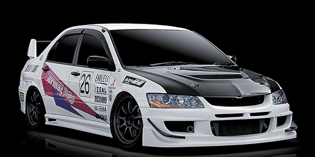 Bodykit Msports ST Ver para Lancer Evolution 8/9 miniatura 1