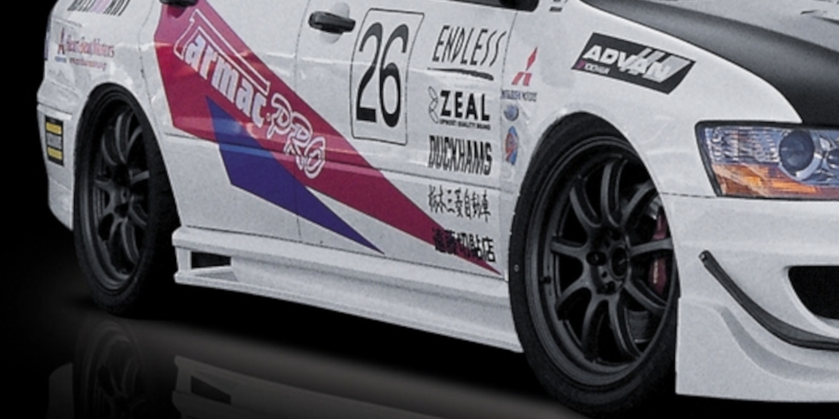 Bodykit Msports ST Ver para Lancer Evolution 8/9 miniatura 5