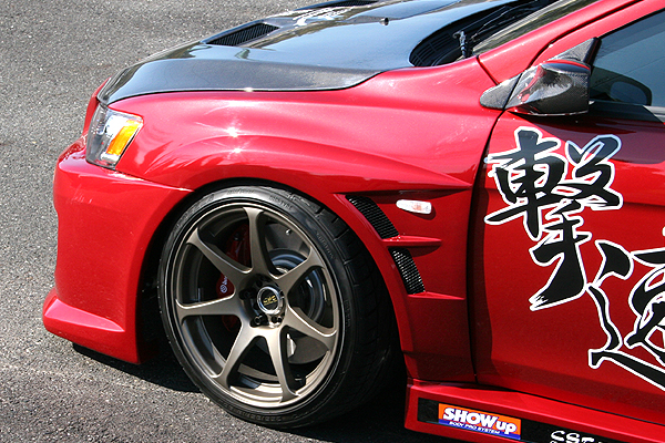ChargeSpeed Aero Bottom Line Type-1 para Mitsubishi Lancer Evolution X CZ4A miniatura 16
