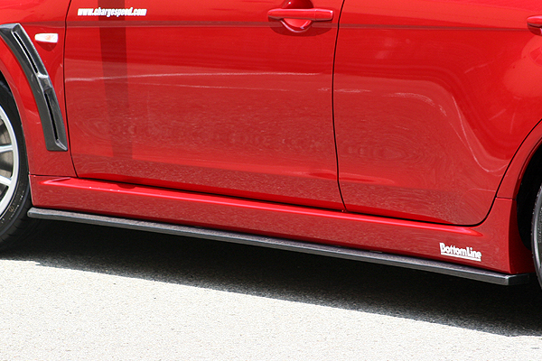 ChargeSpeed Aero Bottom Line Type-1 para Mitsubishi Lancer Evolution X CZ4A miniatura 20