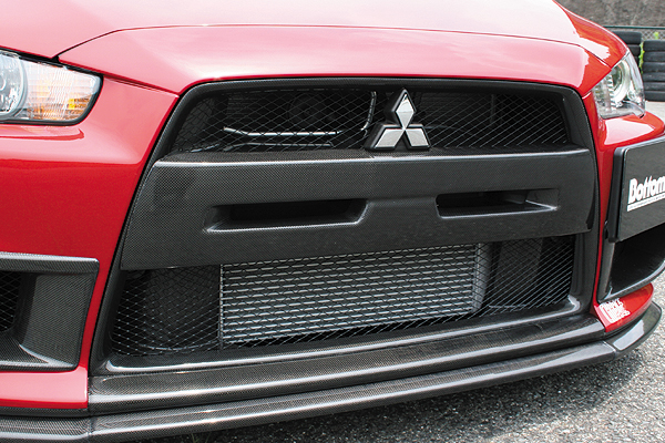 ChargeSpeed Aero Half Type para Mitsubishi Lancer Evolution X CZ4A miniatura 5