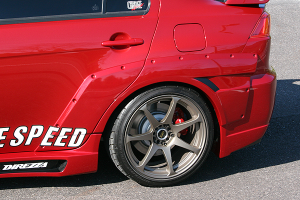 ChargeSpeed Aero Half Type para Mitsubishi Lancer Evolution X CZ4A miniatura 22