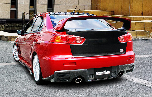ChargeSpeed Aero Half Type para Mitsubishi Lancer Evolution X CZ4A miniatura 24
