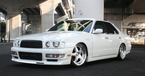 Junction Produce Tight Lip Spoiler VS para Nissan Cedric Y33 miniatura 3