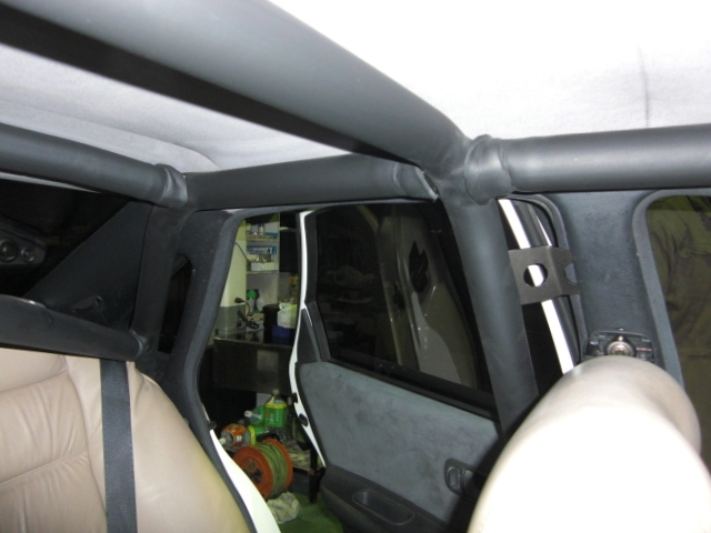 Jaula antivuelco Saito Rollcage para Cefiro A31 miniatura 6