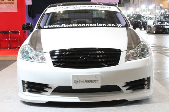 Aero Final Konnexion F-03X Series para Nissan Fuga Y50 350GT pre-restyling miniatura 8