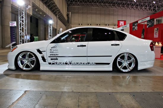 Aero Final Konnexion F-03X Series para Nissan Fuga Y50 350GT pre-restyling miniatura 10