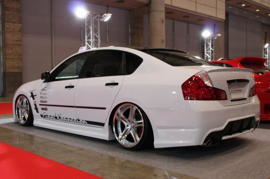 Aero Final Konnexion F-03X Series para Nissan Fuga Y50 350GT pre-restyling miniatura 12