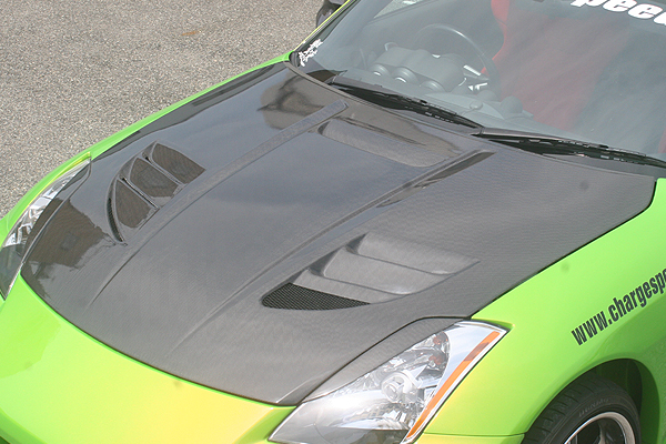 ChargeSpeed Aero Bottom Line Zenki para Fairlady Z Z33 miniatura 11