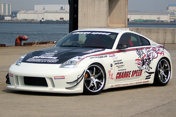 ChargeSpeed Aero Bumper Type-1 para Fairlady Z Z33 miniatura 1