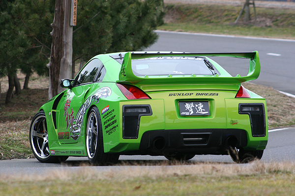 ChargeSpeed Aero Super GT Style Widebody Kit para Fairlady Z Z33 miniatura 3