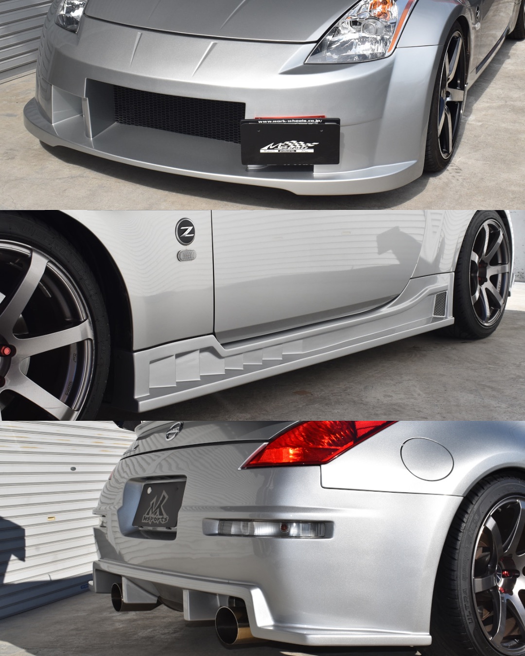 Bodykit Msports TEX para Z33 miniatura 1