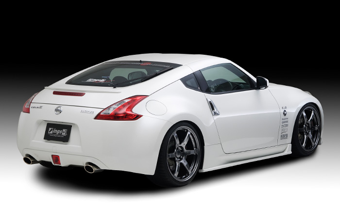 Bodykit INGS LX-SPORT para Fairlady Z Z34 pre-restyling miniatura 2