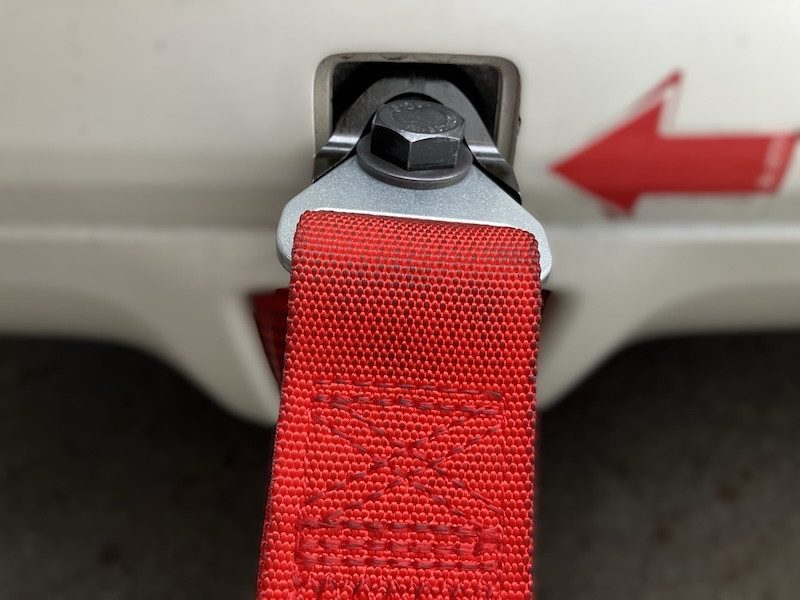 Z34 Fairlady Z/370Z Towing Belt Adapter para Nissan Fairlady Z Z34 miniatura 3