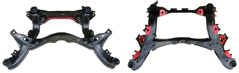 Refuerzo de subchasis GP Sports G-MASTER Traction Member Support para Nissan Laurel C34 miniatura 4
