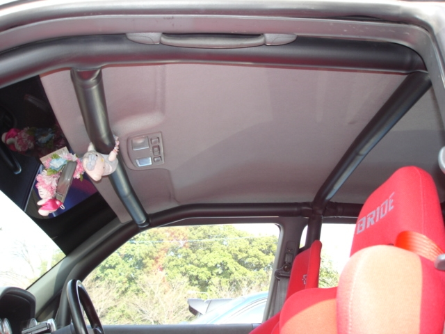 Jaula antivuelco Saito Rollcage para Laurel C34 miniatura 3