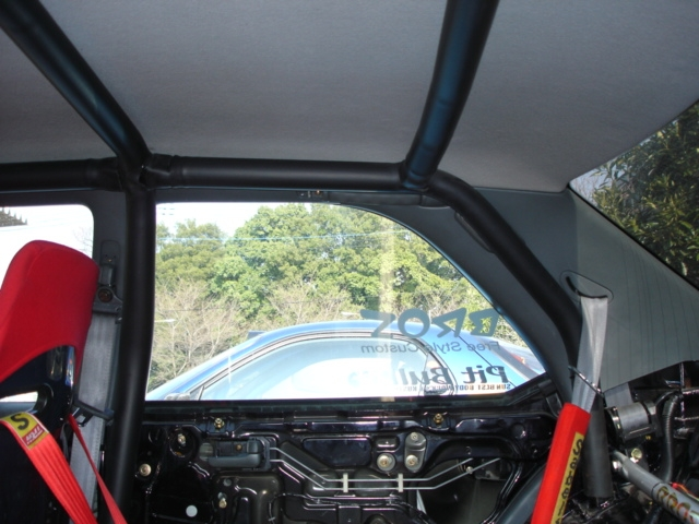Jaula antivuelco Saito Rollcage para Laurel C34 miniatura 5