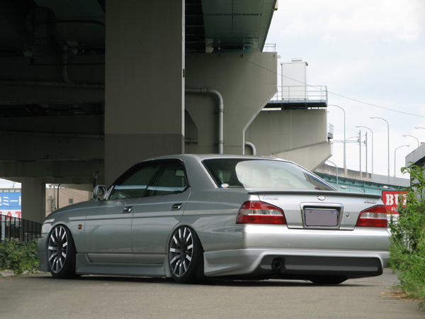 Trunk Spoiler URAS para C35 Laurel Medalist Kouki miniatura 3