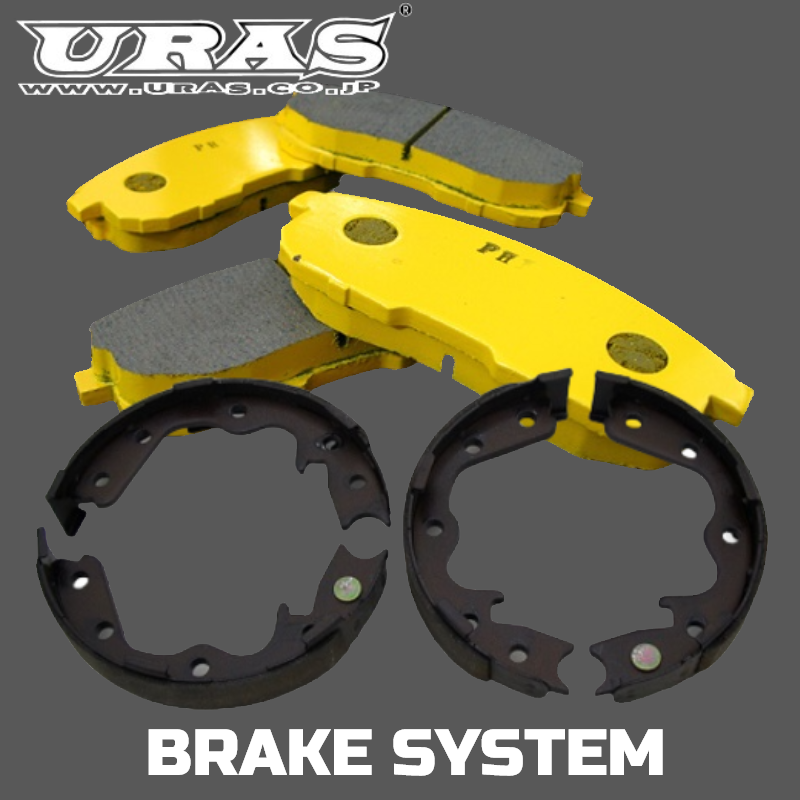 Serie de pastillas de freno URAS para Nissan C35 Laurel