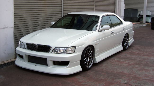 Bodykit Wonder SHADOW para C35 Laurel Medalist Zenki miniatura 1