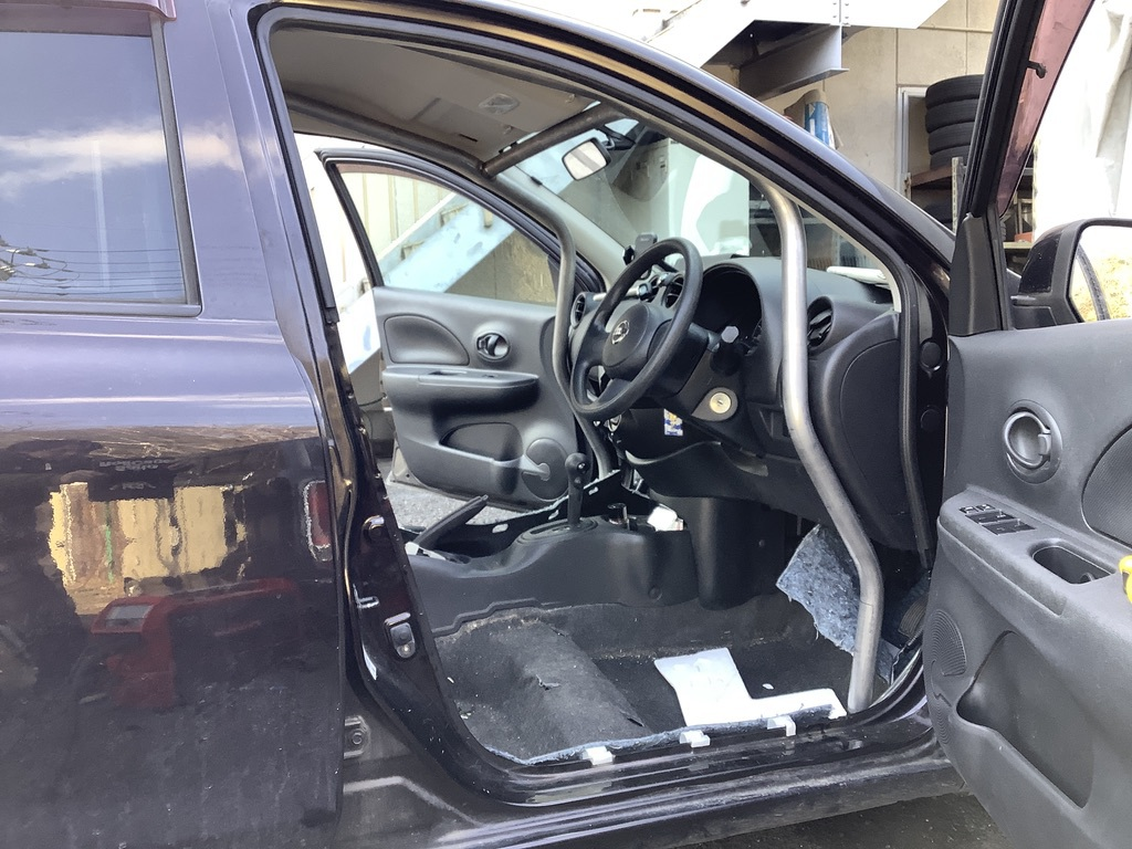 Jaula antivuelco Saito Rollcage - Trunk Through para March K13