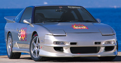 Bodykit D.SPEED Hell Cat para Nissan 180SX RPS13 miniatura 1