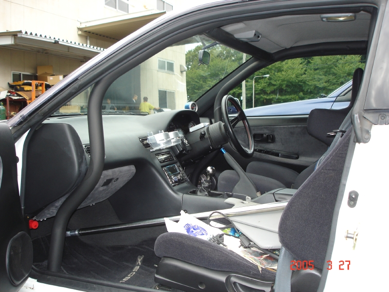Jaula antivuelco Saito Rollcage para 180SX RPS13 miniatura 2
