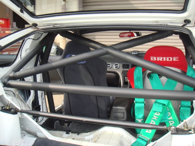 Jaula antivuelco Saito Rollcage para 180SX RPS13 miniatura 4