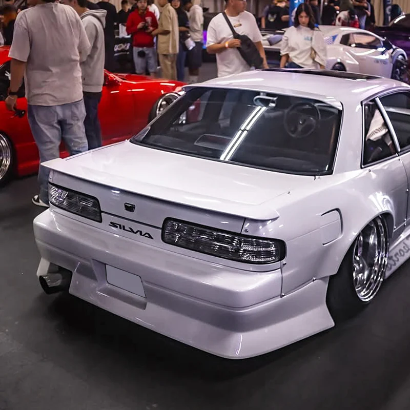 Pilotos traseros 78Works Crystal Tail Lamp para Nissan Silvia S13 Zenki miniatura 2